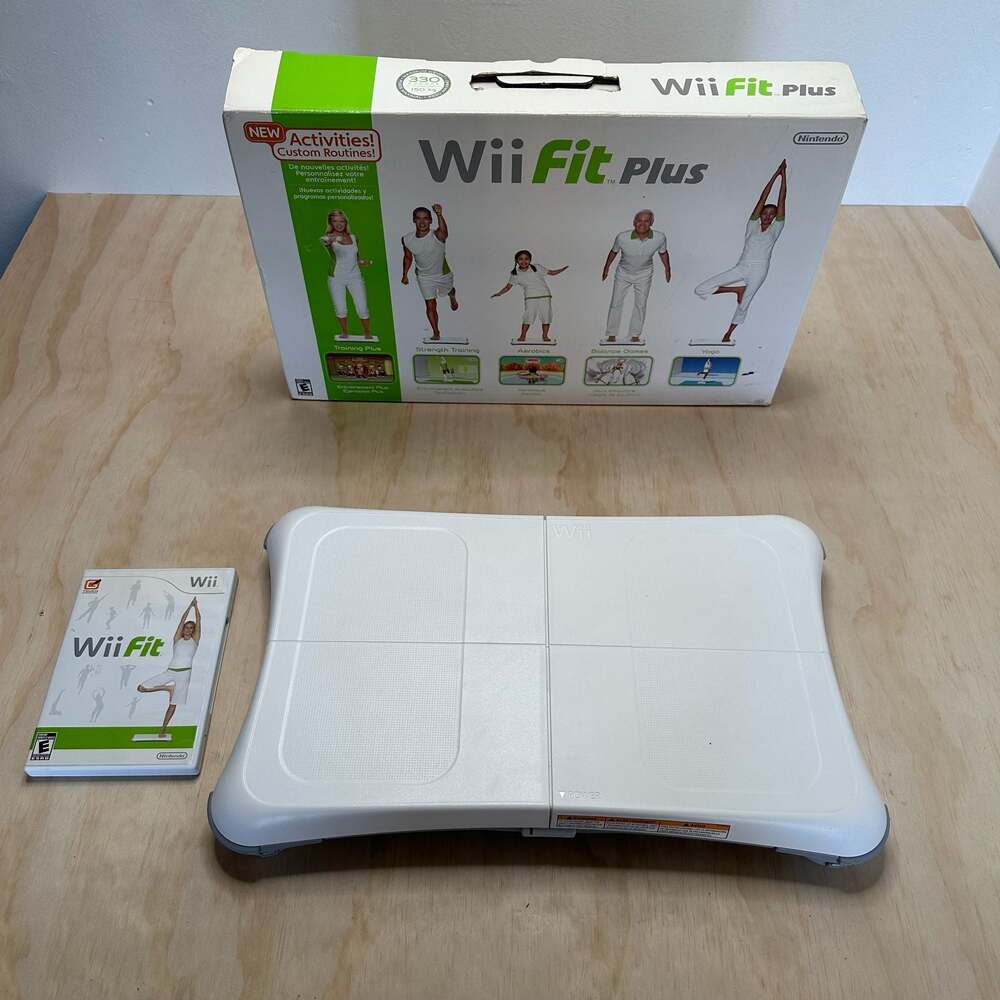 Nintendo Wii Balance Board with Wii Fit game